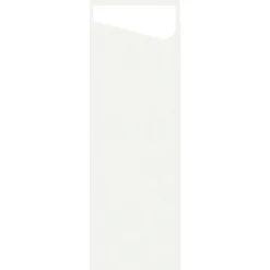 Bestecktaschen>DUNI Sacchetto® Slim Bio soft® 7 x 23 cm Weiß