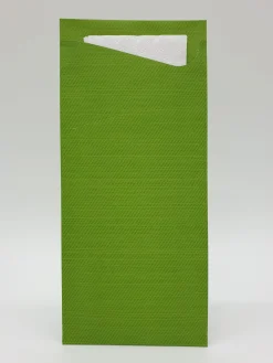 Bestecktaschen>DUNI Sacchetto® Tissue 8,5 x 19 cm Leaf Green
