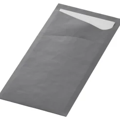 Bestecktaschen>DUNI Sacchetto® Tissue 8,5 x 19 cm Grau