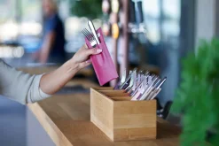 Bestecktaschen>DUNI Sacchetto® Tissue 8,5 x 19 cm Cream