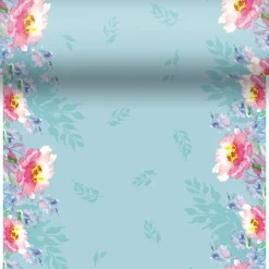 Tischläufer>DUNI cel® 3 in 1 0,4 x 4,8 m Flowy Floral