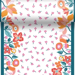 Tischläufer>DUNI cel® 3 in 1 0,4 x 4,8 m Vibrant Bloom