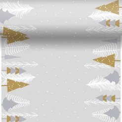 Tischläufer>DUNI cel® 3 in 1 0,4 x 4,8 m Winter Trees