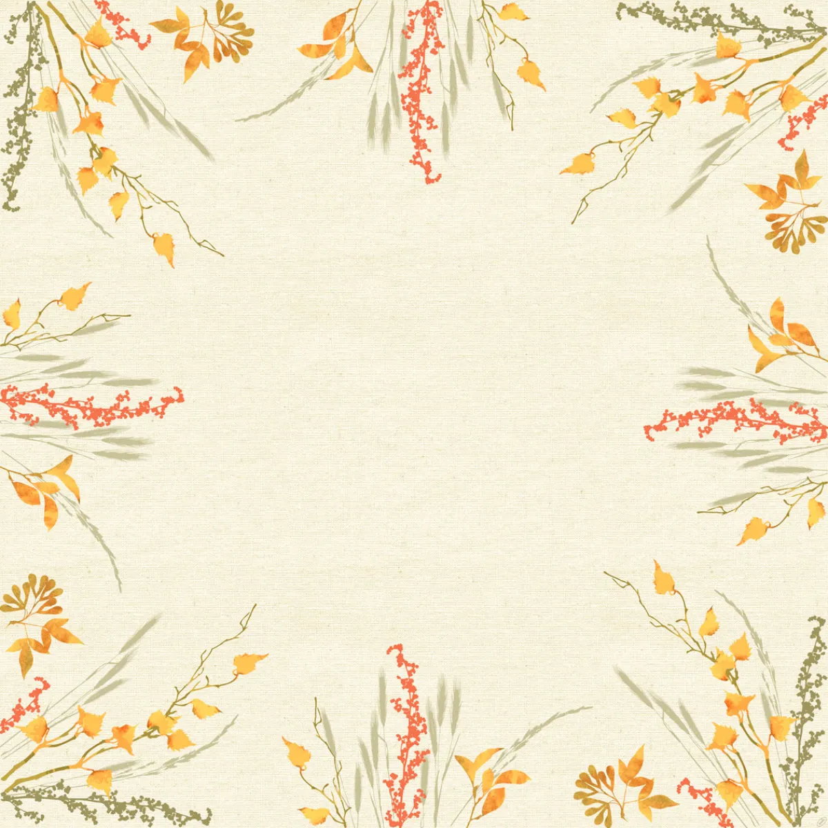 Hussen>DUNI cel® Mitteldecke 84 x 84 cm Fall Beauty