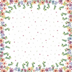 Hussen>DUNI cel® Mitteldecke 84 x 84 cm Breezy Butterflies