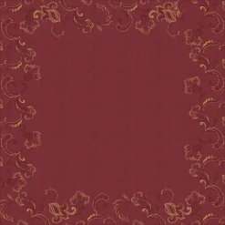 Hussen>DUNI cel® Mitteldecke 84 x 84 cm Golden Grace Bordeaux