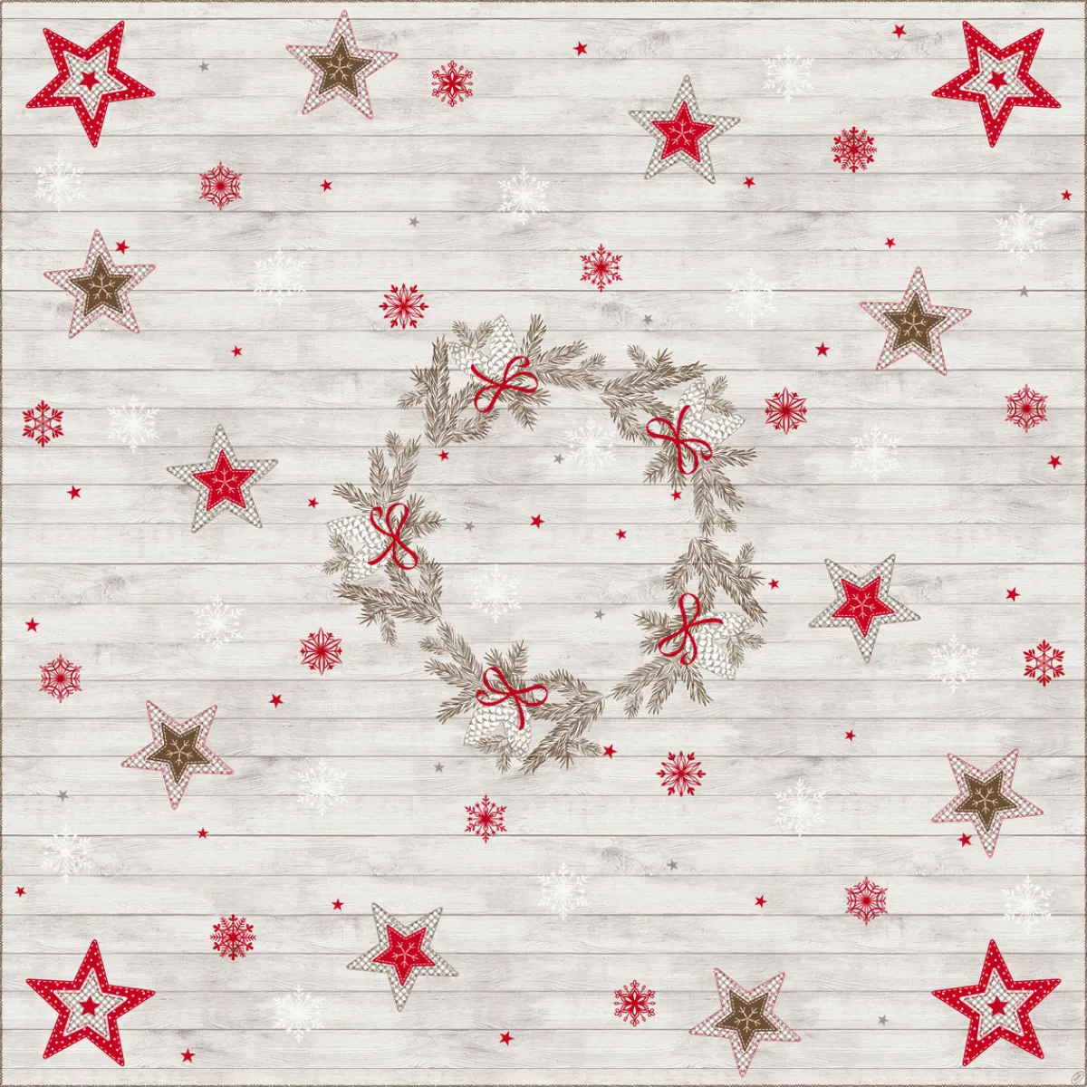 Hussen>DUNI cel® Mitteldecken 84 x 84 cm Cozy Winter