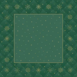 Hussen>DUNI cel® Mitteldecken 84 x 84 cm Rhombus Green