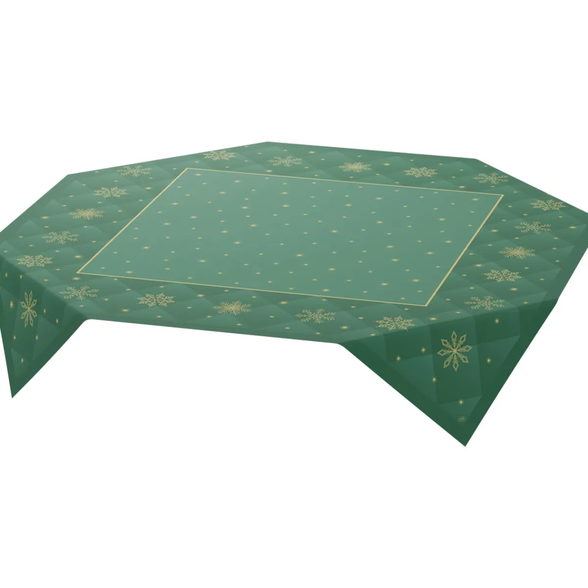 Hussen>DUNI cel® Mitteldecken 84 x 84 cm Rhombus Green