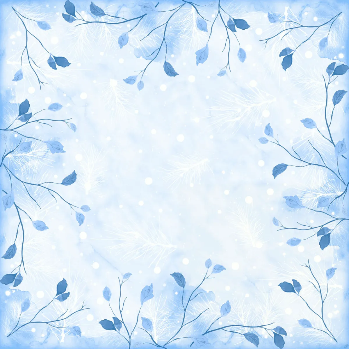 Hussen>DUNI cel® Mitteldecken 84 x 84 cm Frosted Winter