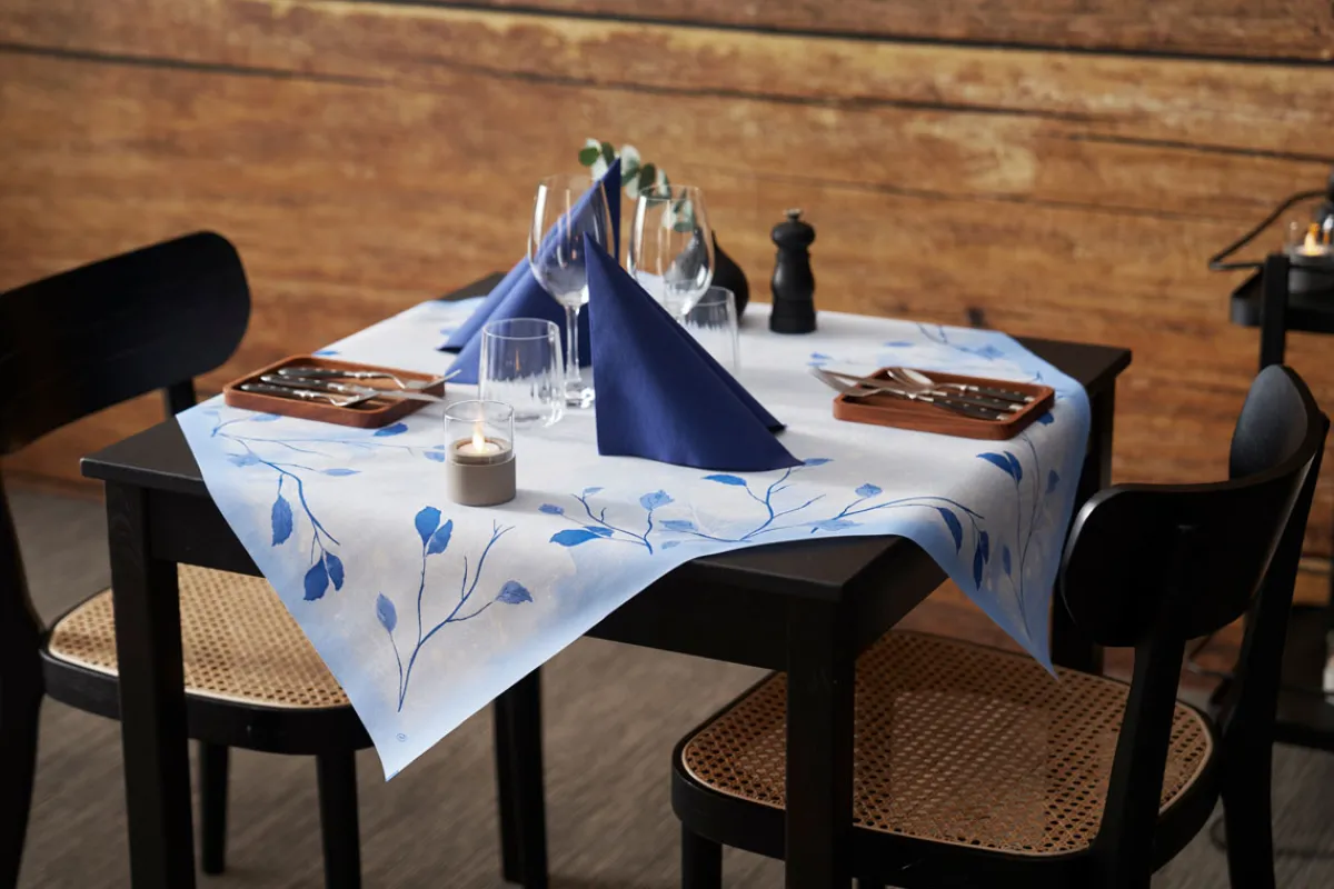 Hussen>DUNI cel® Mitteldecken 84 x 84 cm Frosted Winter