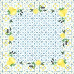 Hussen>DUNI cel® Mitteldecken 84 x 84 cm Mediterrian