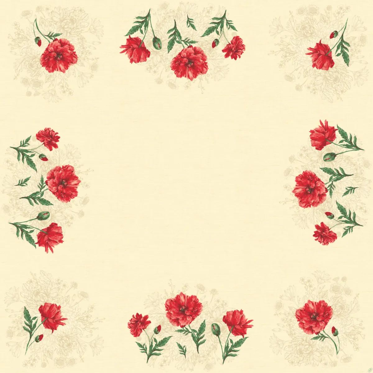 Hussen>DUNI cel® Mitteldecken 84 x 84 cm Monique