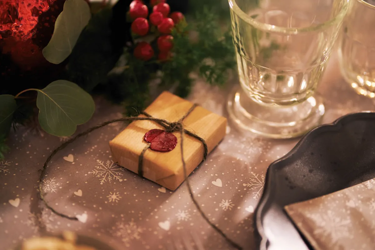 Tischdecken>DUNI cel® Tischdecke 138 x 220 cm Winter Flakes