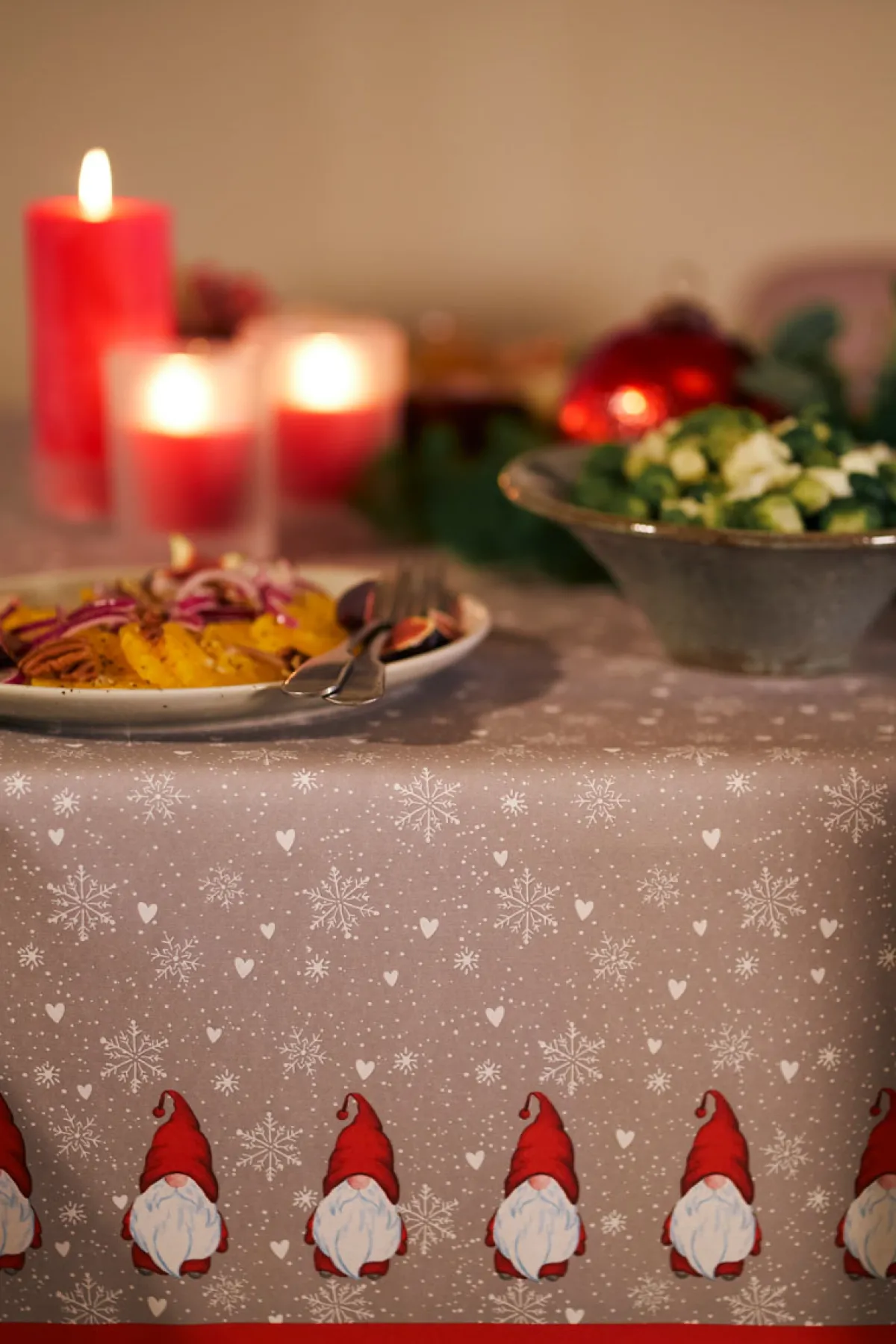 Tischdecken>DUNI cel® Tischdecke 138 x 220 cm Winter Flakes