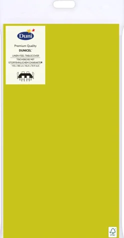 Tischdecken>DUNI cel® Tischdecke 118 x 180 cm Kiwi