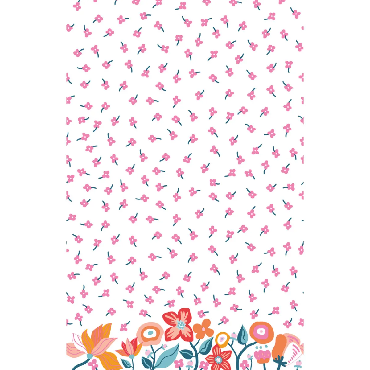 Tischdecken>DUNI cel® Tischdecke 138 x 220 cm Vibrant Bloom