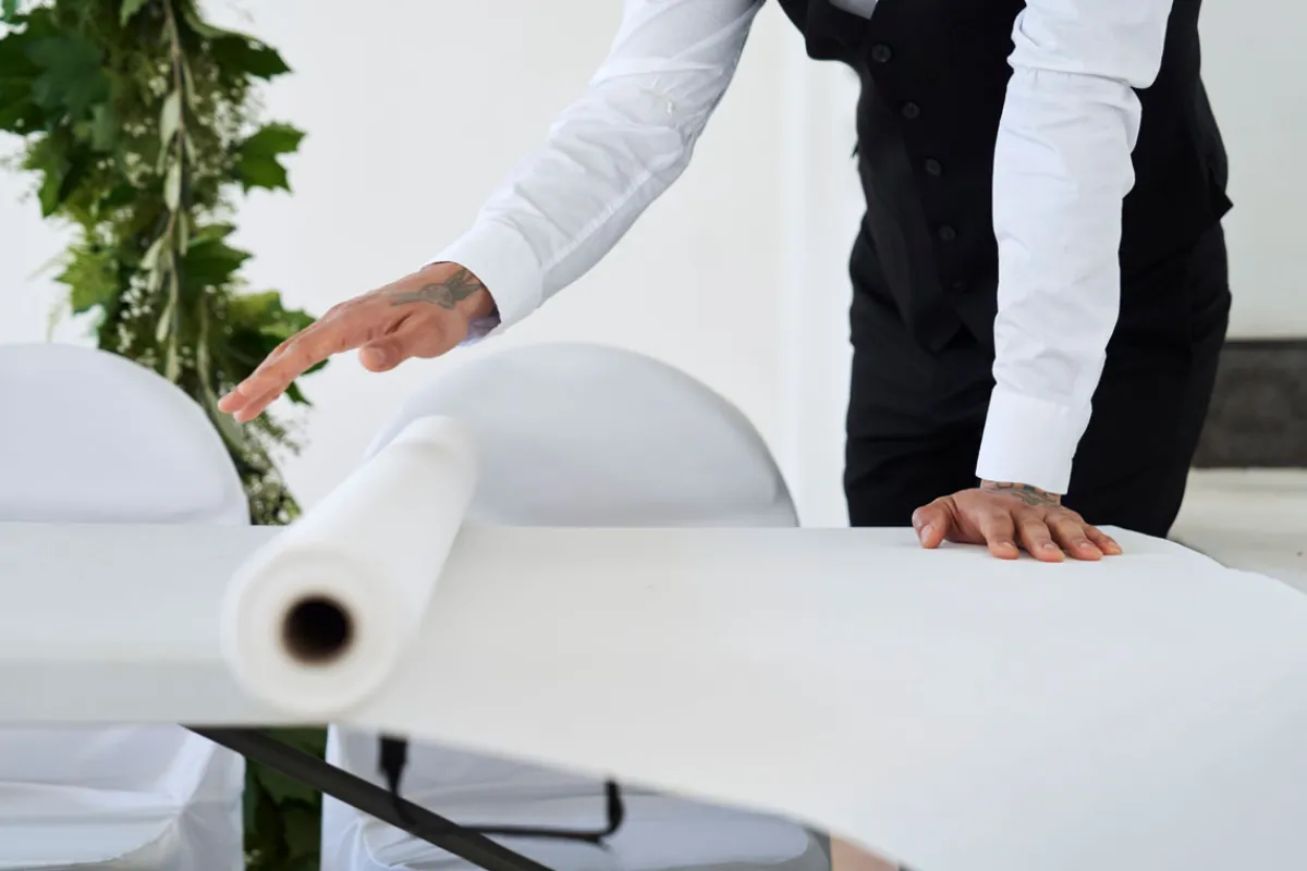 Tischdeckenrolle>DUNI cel® Tischdeckenrolle 1,18 x 5 m Gelb