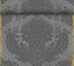 Tischläufer>DUNI cel® Tête-à-Tête-Tischläufer 0,4 x 24 m Royal Granite Grey