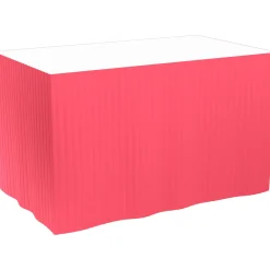 Tischröcke>DUNI cel®-Skirtings 0,72 x 4 m Rot