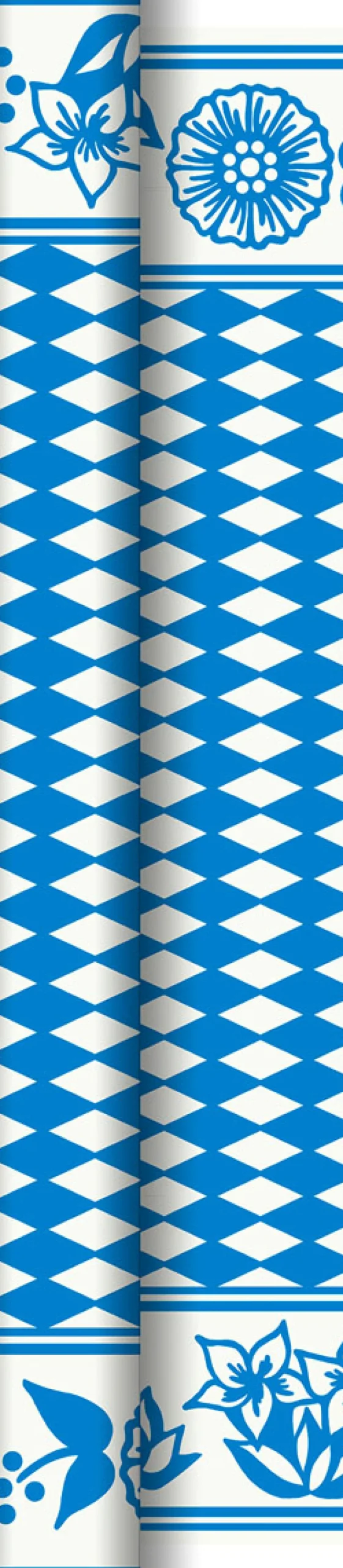 Tischdeckenrolle>DUNI cel®-Tischdeckenrolle 0,90 x 40 m Bayernraute