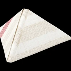 Servietten Im Dinnerformat>DUNI lin®-Serviette 40 x 40 cm Rigato Bordeaux