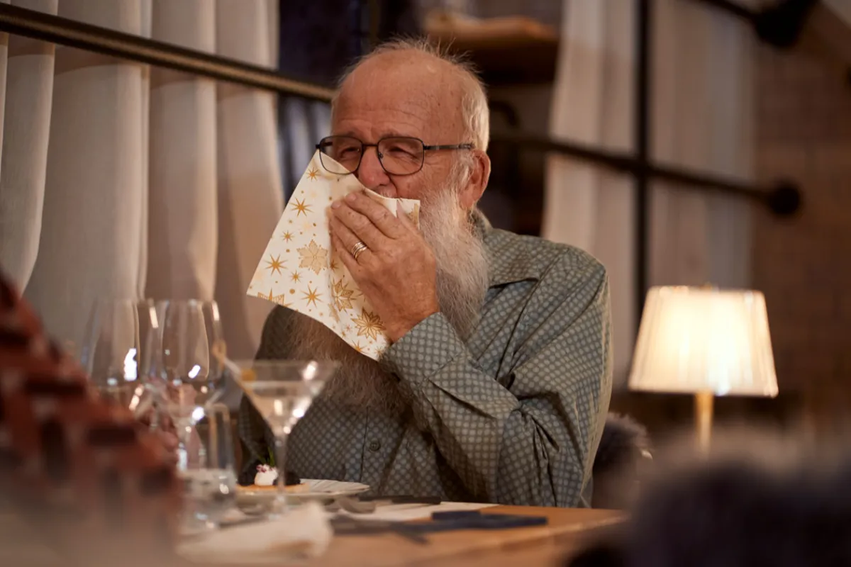 Servietten Im Dinnerformat>DUNI lin®-Serviette 40 x 40 cm Stargazing Cream