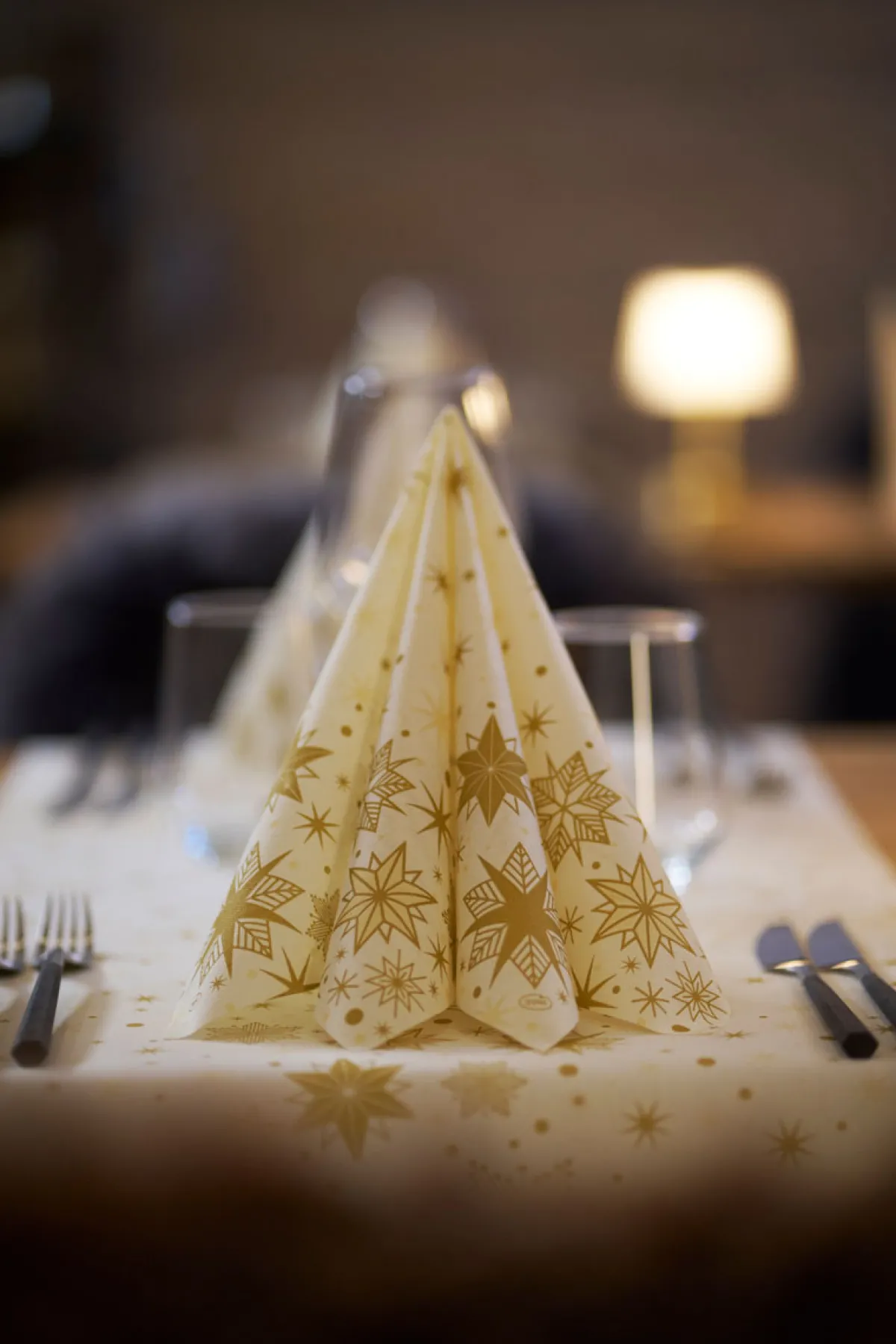 Servietten Im Dinnerformat>DUNI lin®-Serviette 40 x 40 cm Stargazing Cream