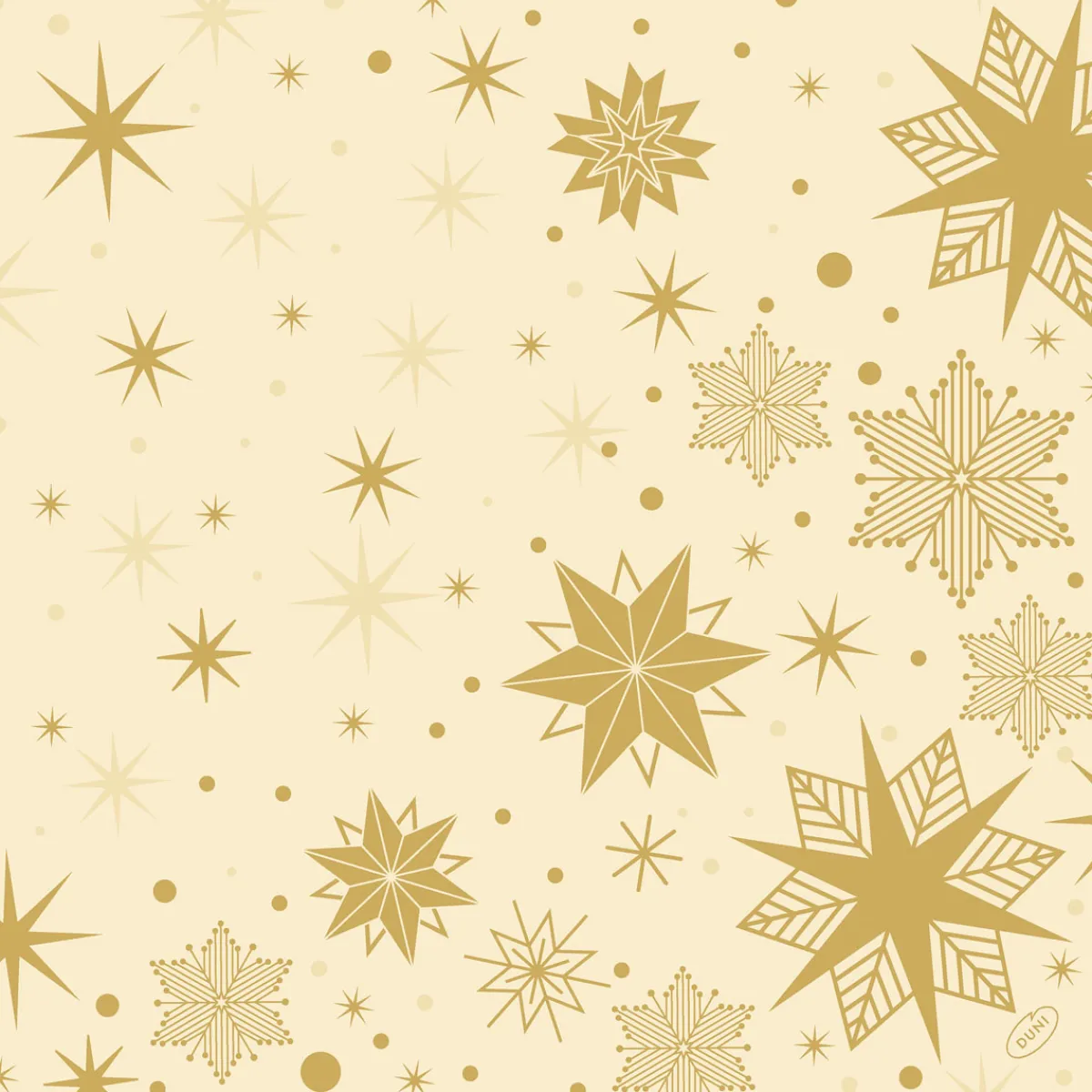 Servietten Im Dinnerformat>DUNI lin®-Serviette 40 x 40 cm Stargazing Cream