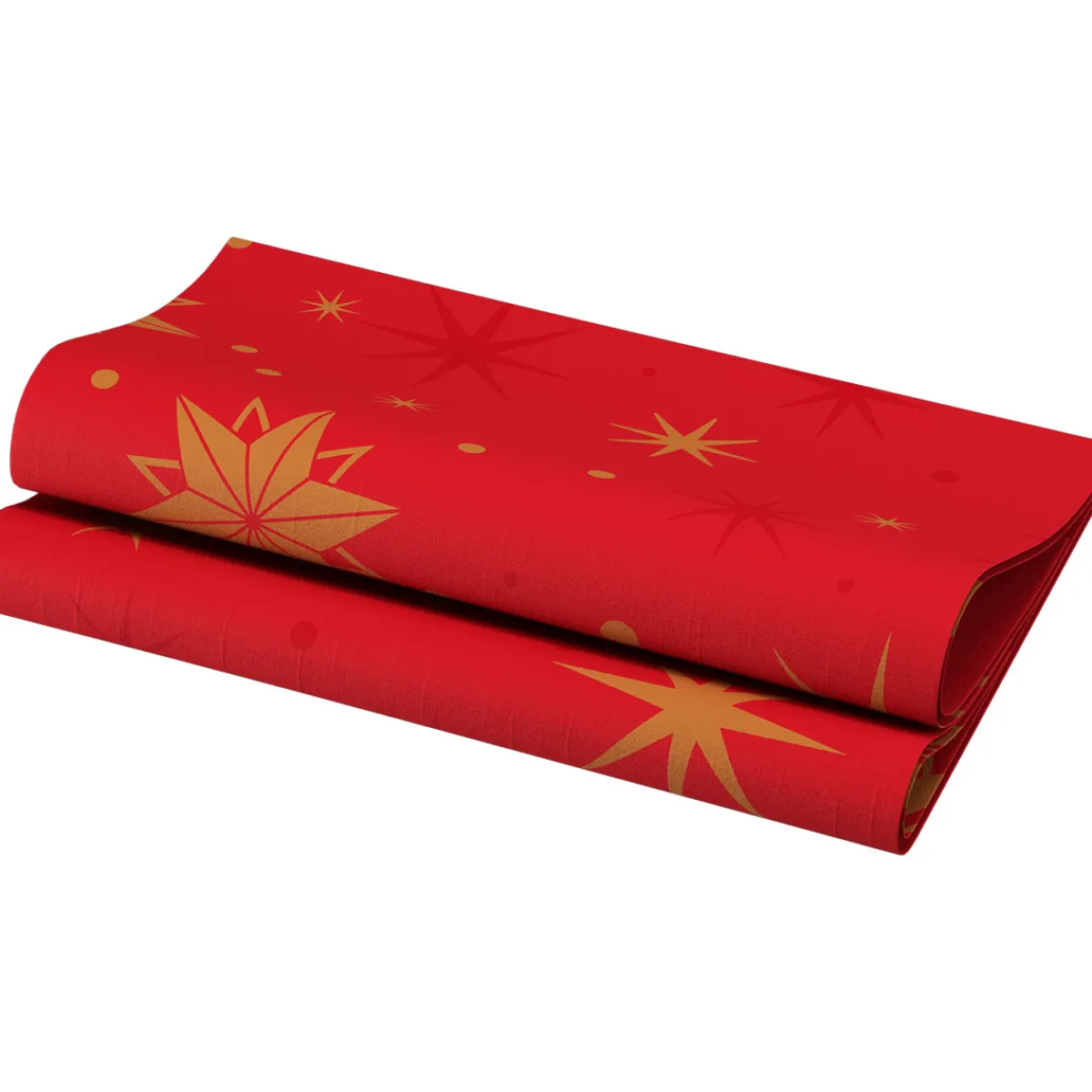 Servietten Im Dinnerformat>DUNI lin®-Serviette 40 x 40 cm Stargazing Red