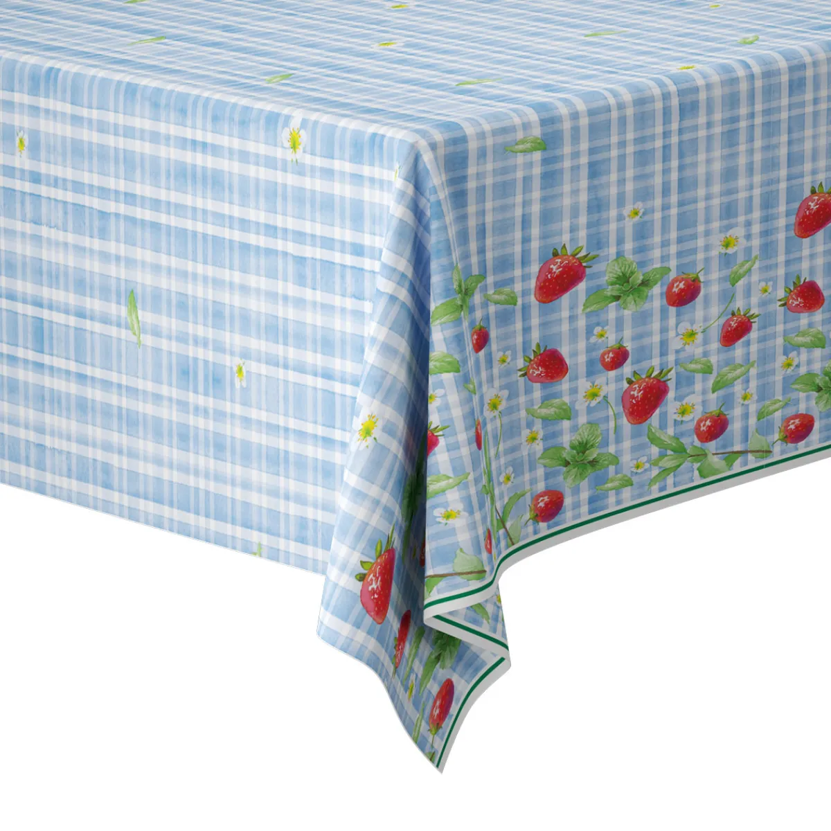 Tischdecken>DUNI silk® Tischdecke 138 x 220 cm Strawberry Picnic