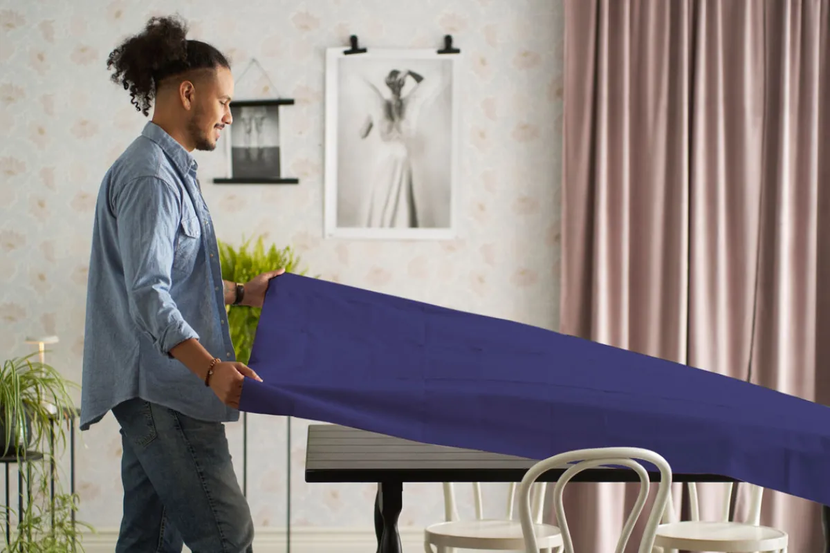 Tischdecken>DUNI silk® Tischdecke 138 x 220 cm