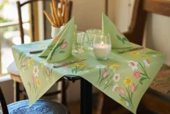 Hussen>DUNI silk®-Mitteldecke 84 x 84 cm Spring Melody