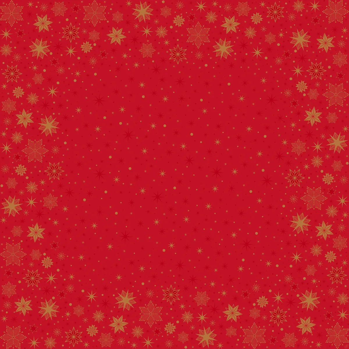 Hussen>DUNI silk®-Mitteldecke 84 x 84 cm Stargazing Red