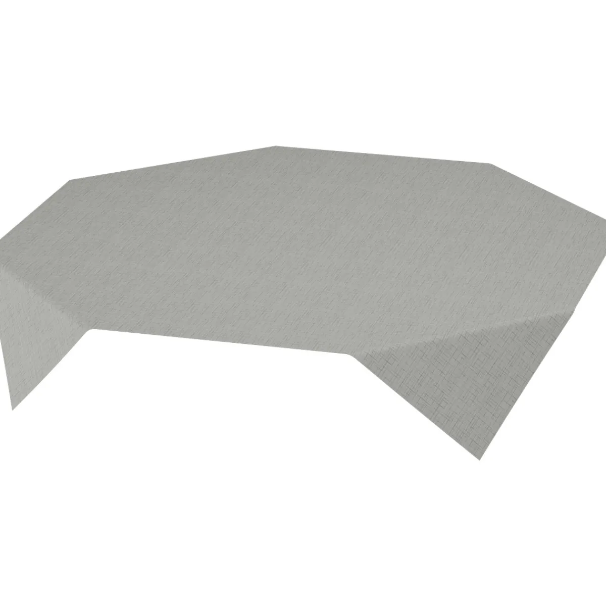 Hussen>DUNI silk®-Mitteldecke 84 x 84 cm Linnea Granite Grey