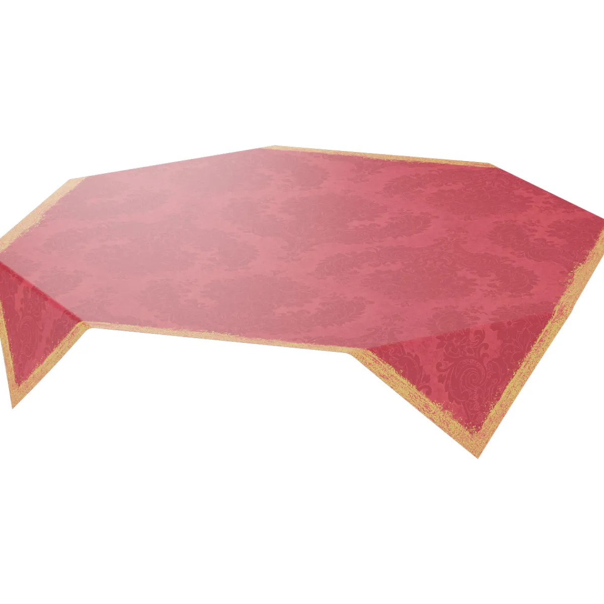 Hussen>DUNI silk®-Mitteldecke 84 x 84 cm Royal Bordeaux