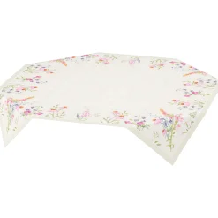 Hussen>DUNI silk®-Mitteldecke 84 x 84 cm Floret