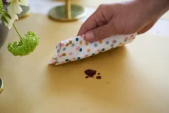 Tischdeckenrolle>DUNI silk®-Tischdeckenrolle 1,18 x 25 m Linnea Kiwi