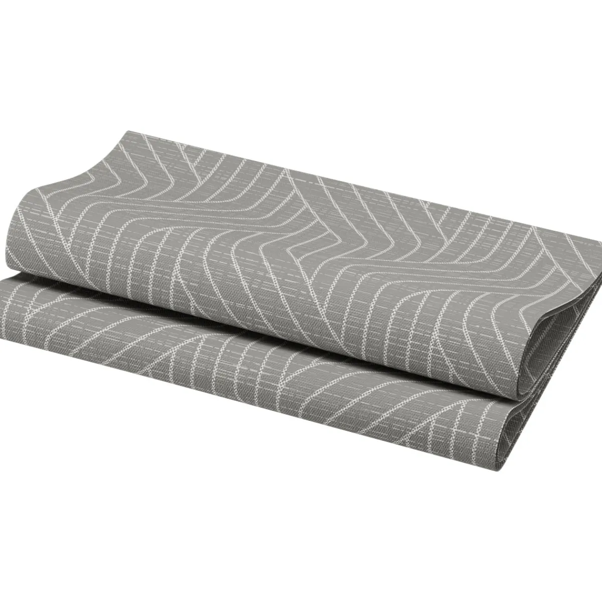 Servietten Im Dinnerformat>DUNI soft® Serviette 40 x 40 cm Woven Granite Grey