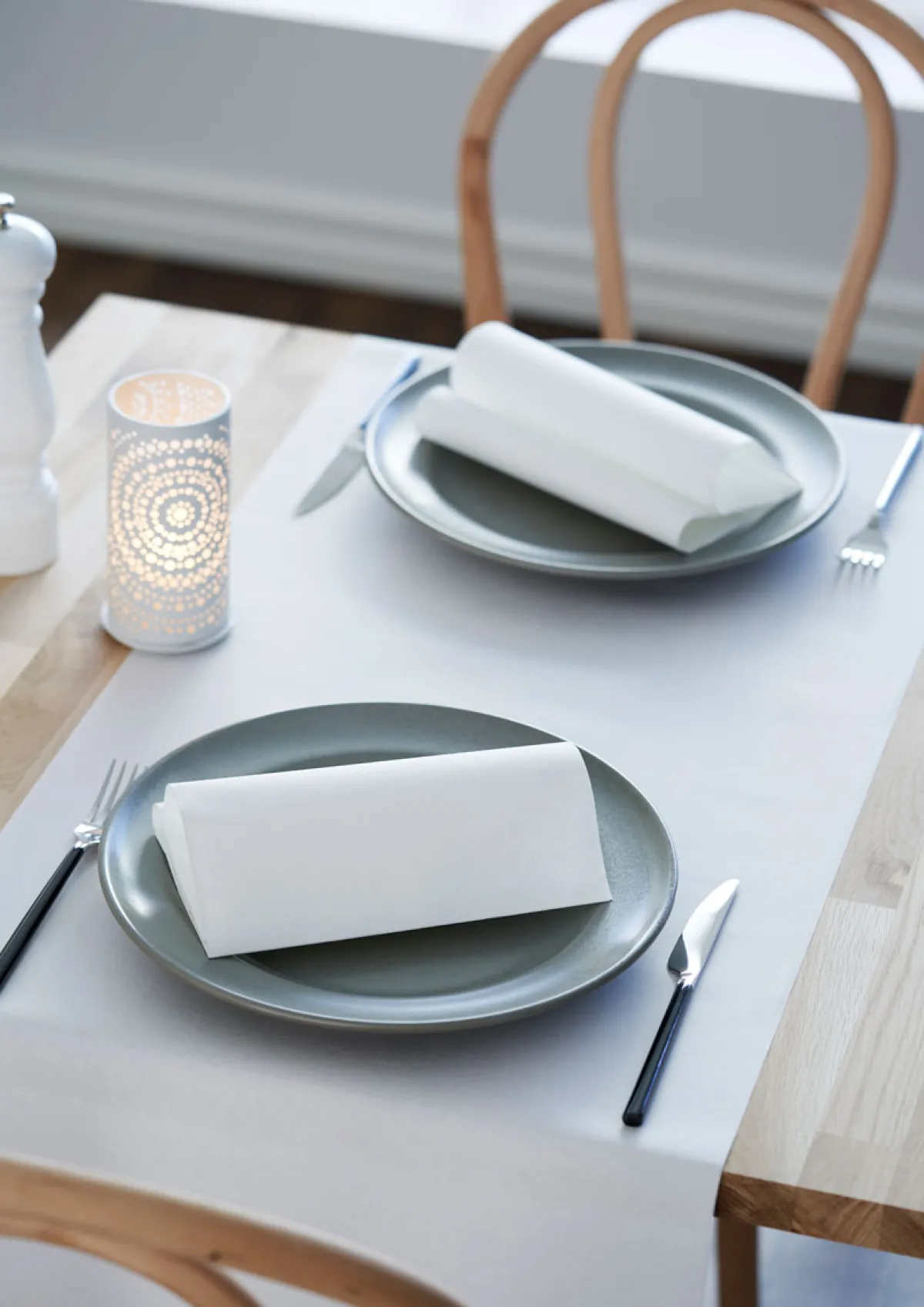 Servietten Im Dinnerformat>DUNI soft®-Serviette 48 x 48 cm Weiß