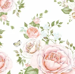 Servietten Im Dinnerformat>DUNI soft®-Serviette 40 x 40 cm Rose Glory