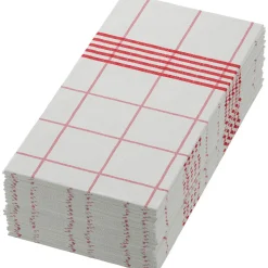 Vorgefaltete Servietten>DUNI soft®-Serviette 48 x 48 cm Towel Napkin Red