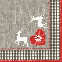 Servietten Im Dinnerformat>DUNI soft®-Serviette 40 x 40 cm Alpenchic