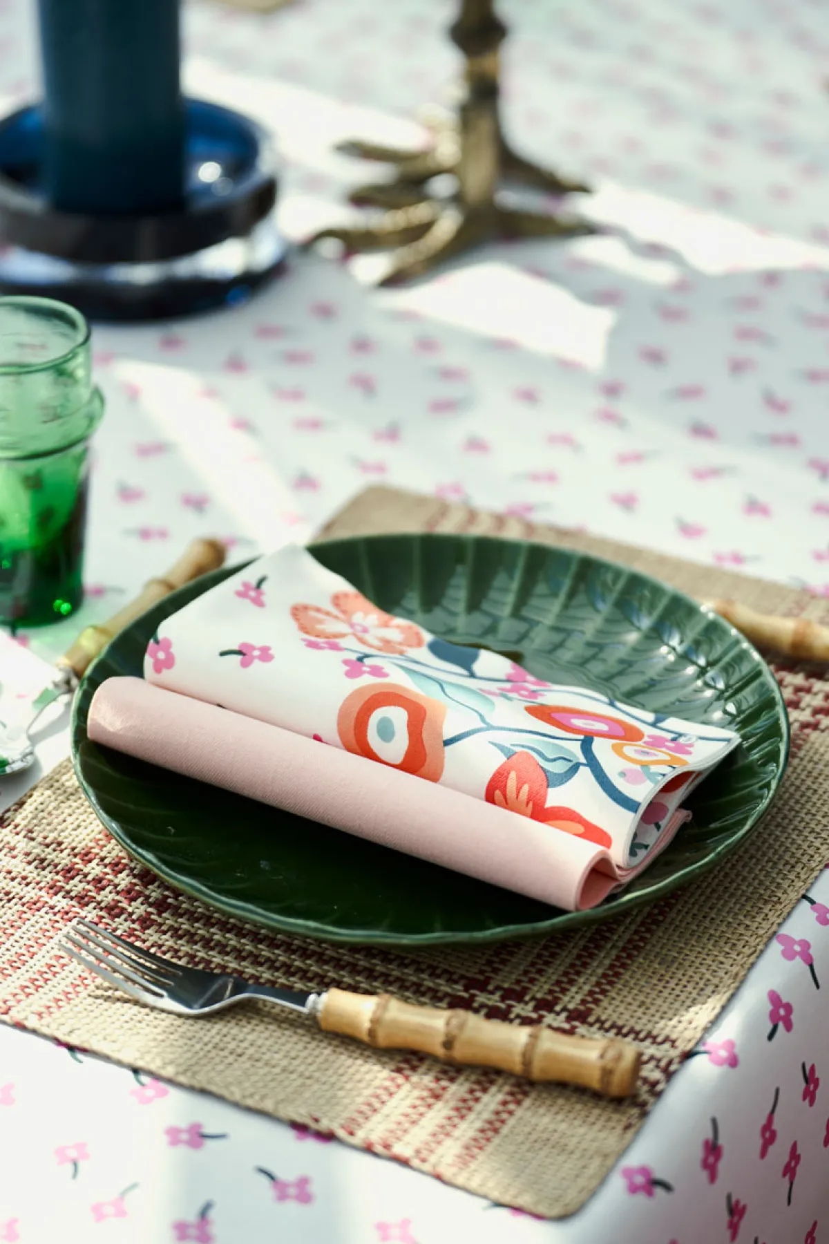 Servietten Im Dinnerformat>DUNI soft®-Serviette 40 x 40 cm Vibrant Bloom