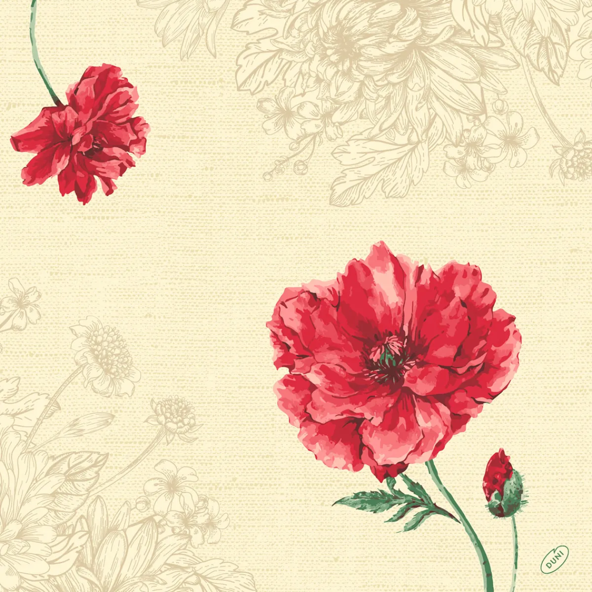 Servietten Im Dinnerformat>DUNI soft®-Serviette 40 x 40 cm Monique