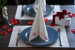 Servietten Im Dinnerformat>DUNI soft®-Serviette 40 x 40 cm Amour