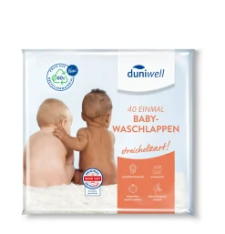 Duniwell Hygieneprodukte>DUNI Einmal Baby Waschlappen Weiß