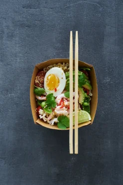 Bambus-Essstäbchen>DUNI Essstäbchen 21 cm Natürlich