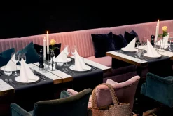 Tischläufer>DUNI Evolin® Tête-à-Tête-Tischläufer 0,41 x 24 m Schwarz