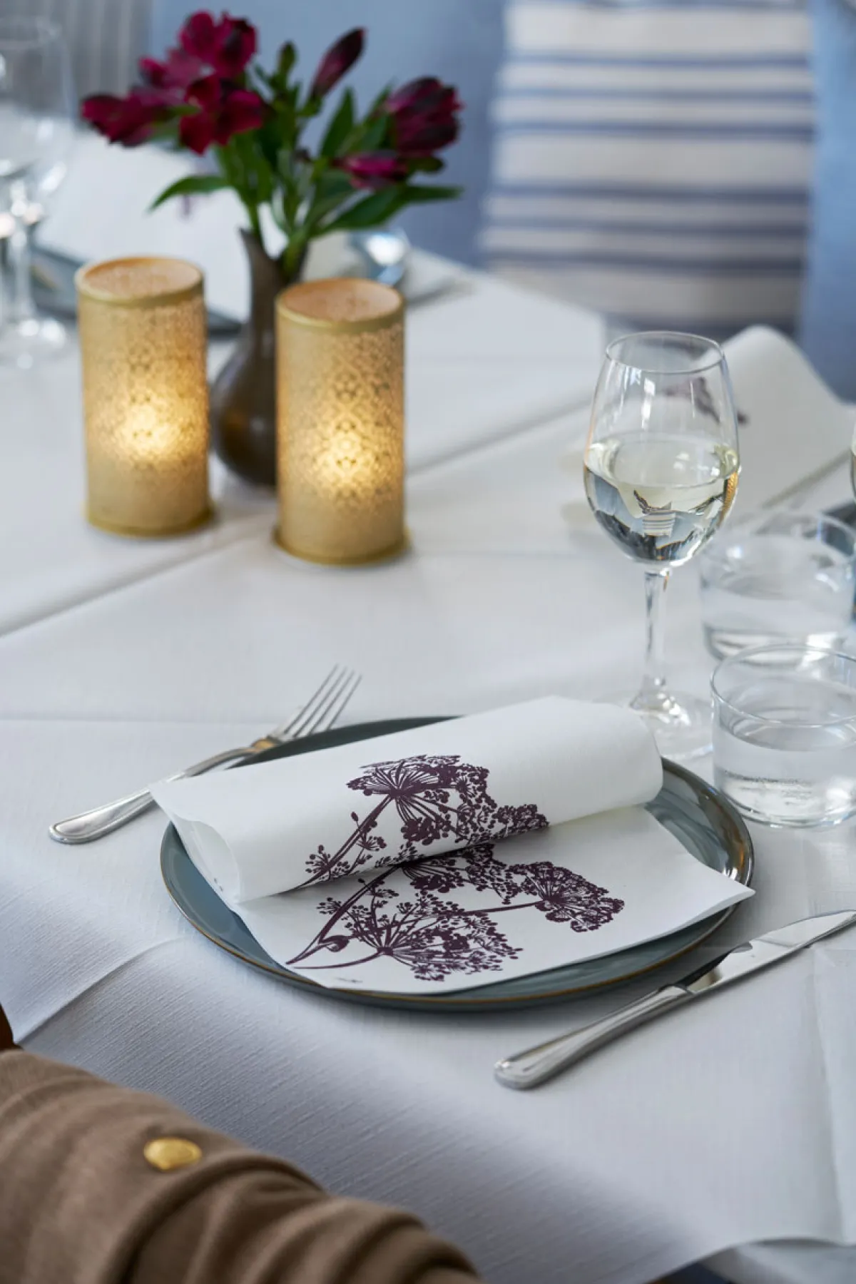 Hussen>DUNI Evolin®-Mitteldecke 110 x 110 cm Cream